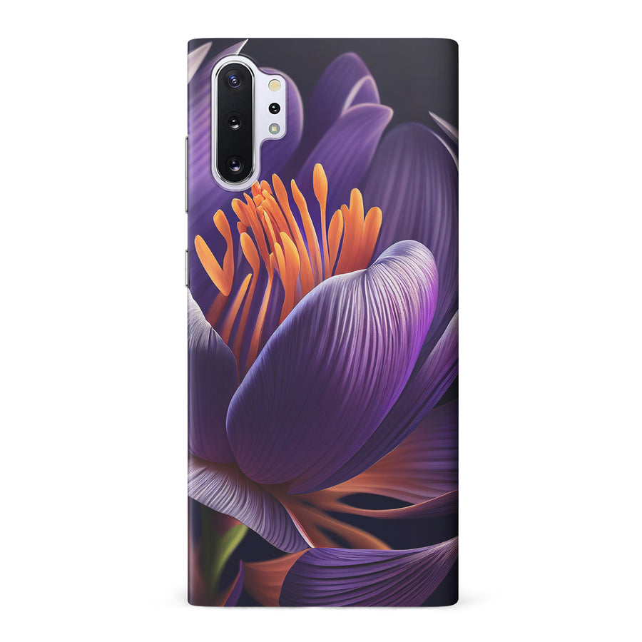 Samsung Galaxy Note 10 Plus Crocus Phone Case in Purple