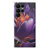 Samsung Galaxy S22 Ultra Crocus Phone Case in Purple
