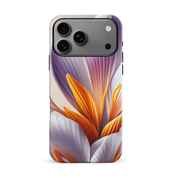 iPhone 17 Pro Max Elegant Crocus Floral Phone Case
