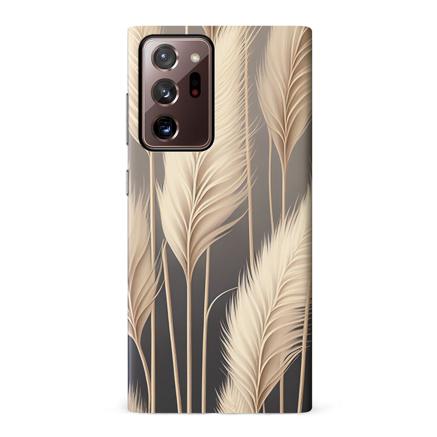Samsung Galaxy Note 20 Ultra Pampas Grass Phone Case in Cream