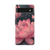 Google Pixel 6A Lotus Phone Case in Green