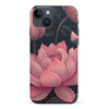iPhone 15 Plus Lotus Phone Case in Green