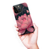 iPhone 15 Pro Max Lotus Phone Case in Green