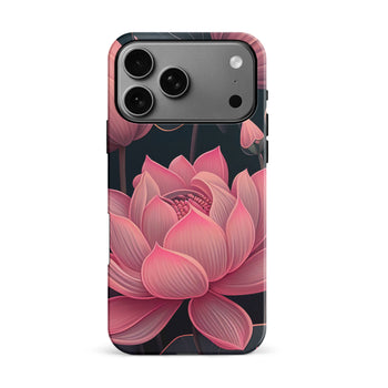 iPhone 17 Pro Max Lotus Floral Phone Case