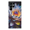 Samsung Galaxy S22 Ultra Lotus Phone Case in Black