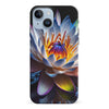 iPhone 15 Lotus Phone Case in Black