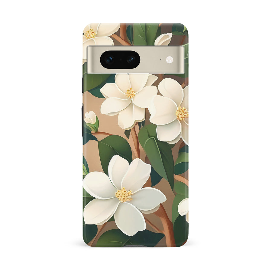 Google Pixel 7 Jasmin Floral Phone Case