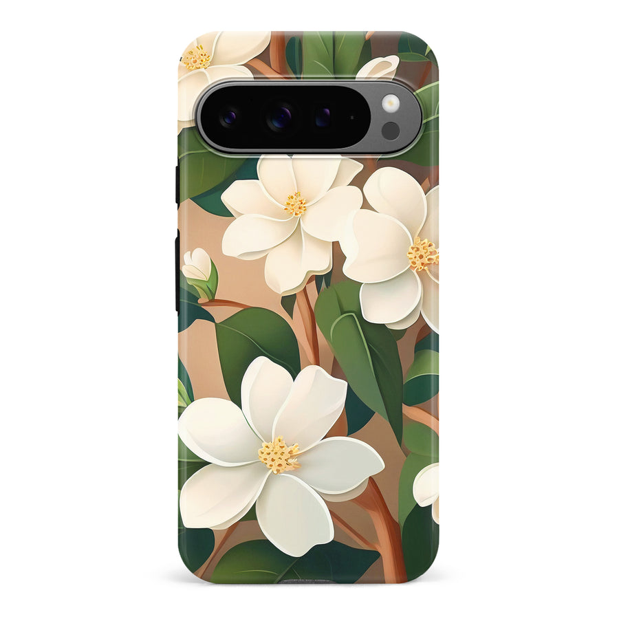 Google Pixel 9 Pro Jasmin Phone Case in Cream