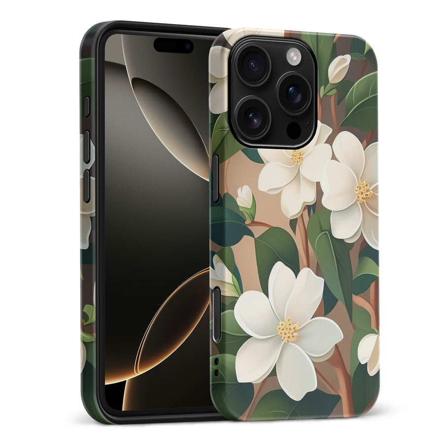 iPhone 16 Pro Max Jasmin Phone Case in Cream