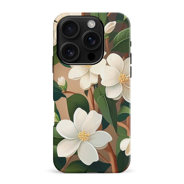 iPhone 16 Pro Max Jasmin Phone Case in Cream