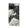 Google Pixel 6 White Roses Phone Case in Green