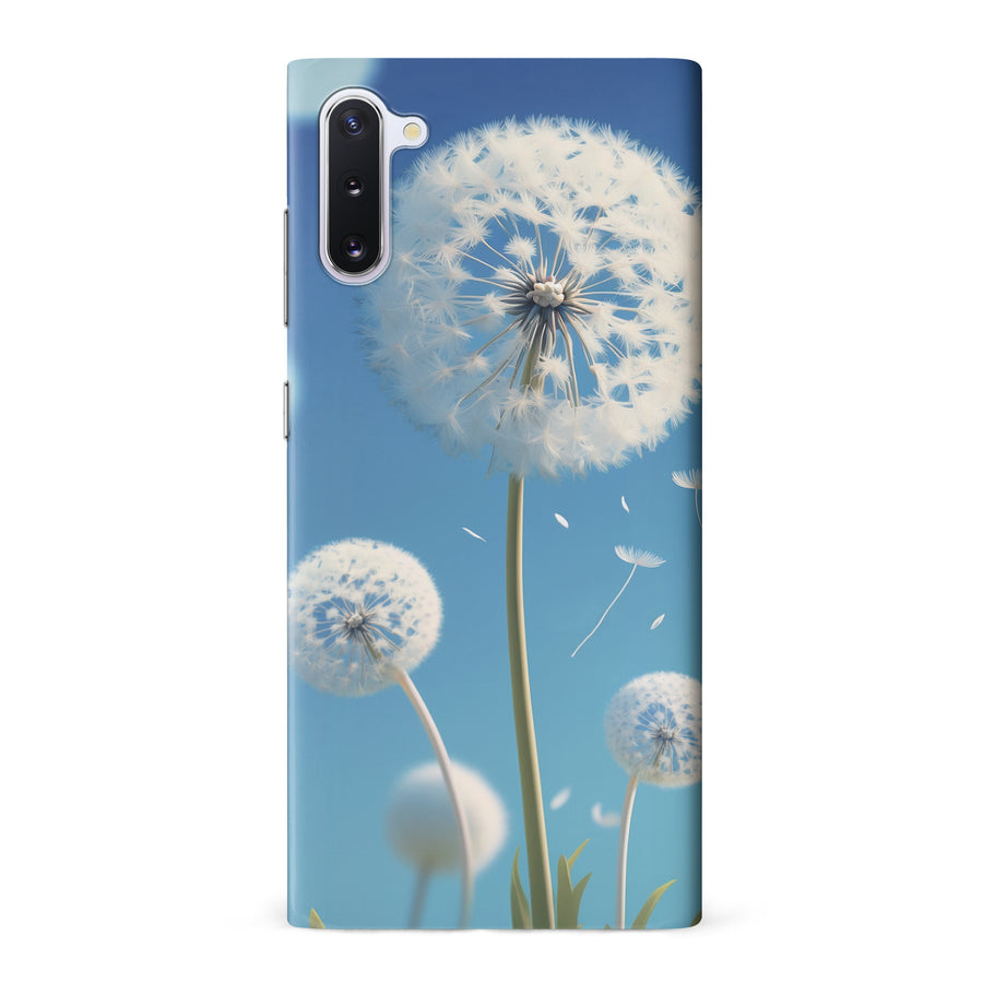 Samsung Galaxy Note 10 Dandelion Phone Case in Blue