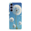 Samsung Galaxy S24 Plus Dandelion Phone Case in Blue