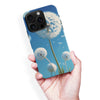 iPhone 16 Pro Max Dandelion Phone Case in Blue