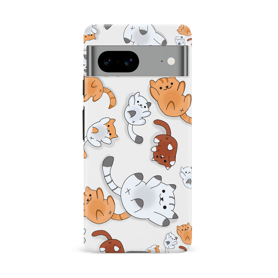 Google Pixel 8A Bouncy Cats Phone Case