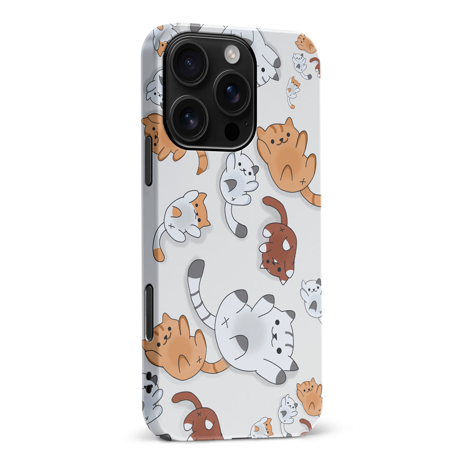 iPhone 16 Pro Max Bouncy Cats Phone Case