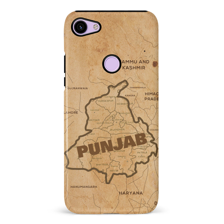 Google Pixel 3 Map of Punjab Phone Case