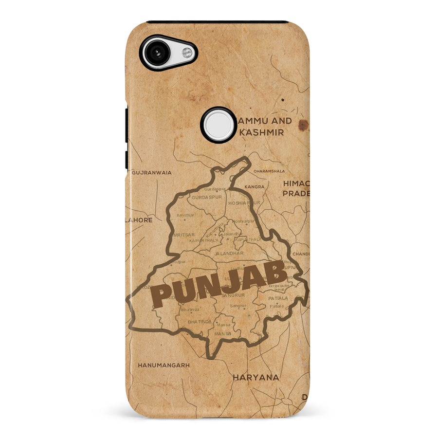 Google Pixel 3 XL Map of Punjab Phone Case