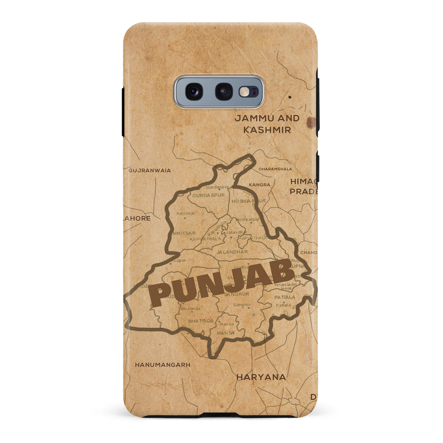 Samsung Galaxy S10e Map of Punjab Phone Case