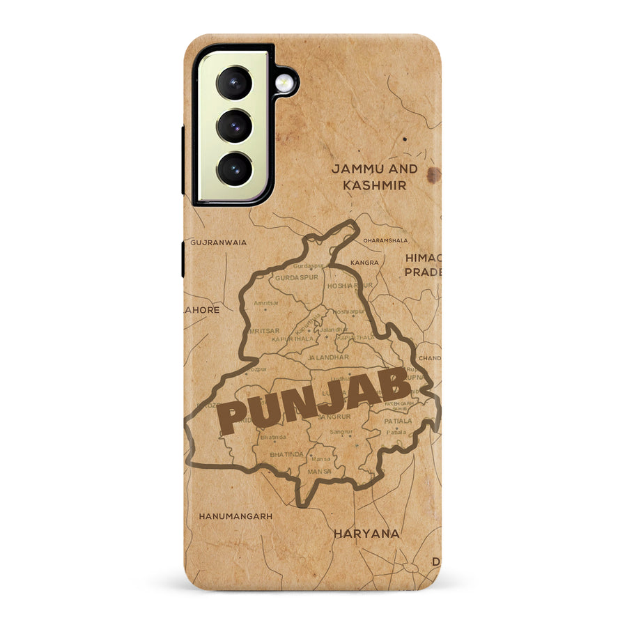 Samsung Galaxy S22 Plus Map of Punjab Phone Case