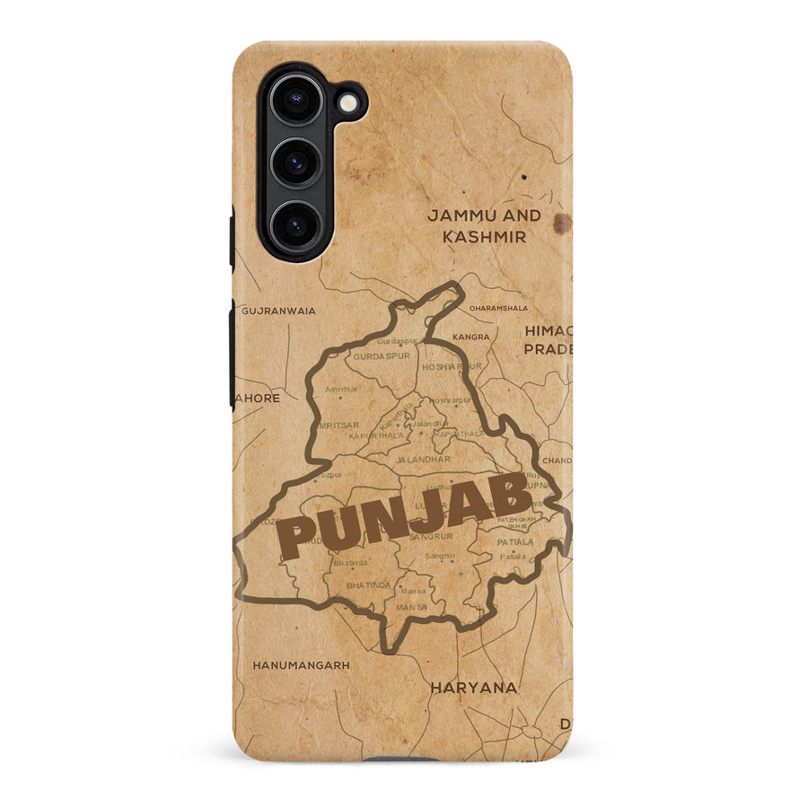 Samsung Galaxy S23 Plus Map of Punjab Phone Case