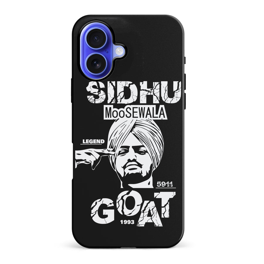 iPhone 16 Plus Sidhu Moose Wala Phone Case