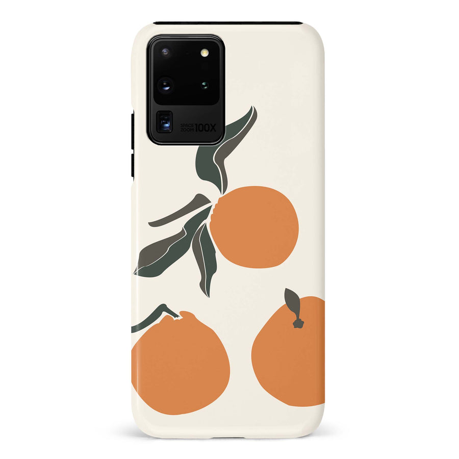 Samsung Galaxy S20 Ultra Oranges Phone Case