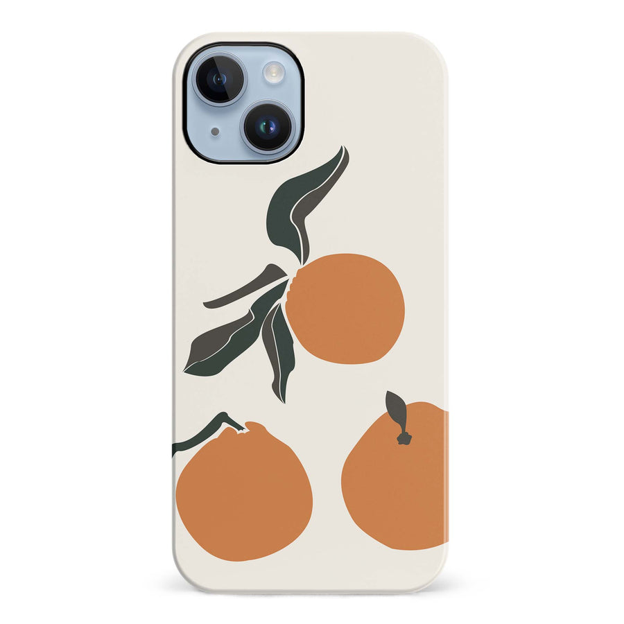 iPhone 14 Plus Oranges Phone Case