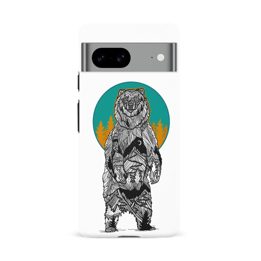 Google Pixel 8A Kate Zessel Bear Season Phone Case