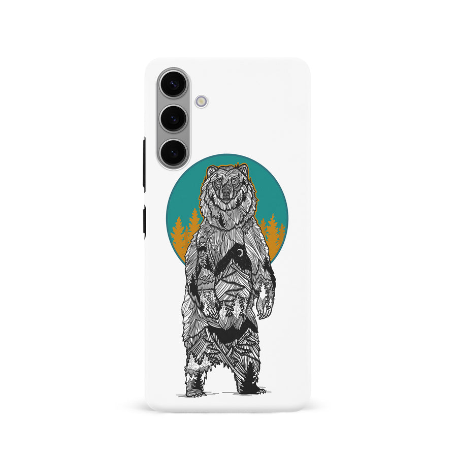 Samsung Galaxy S24 Kate Zessel in Bear Season Phone Case