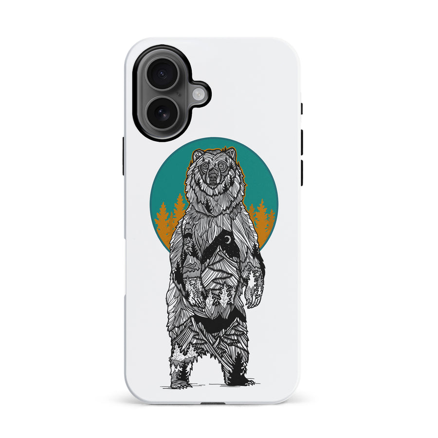 iPhone 16 Kate Zessel Bear Season Phone Case