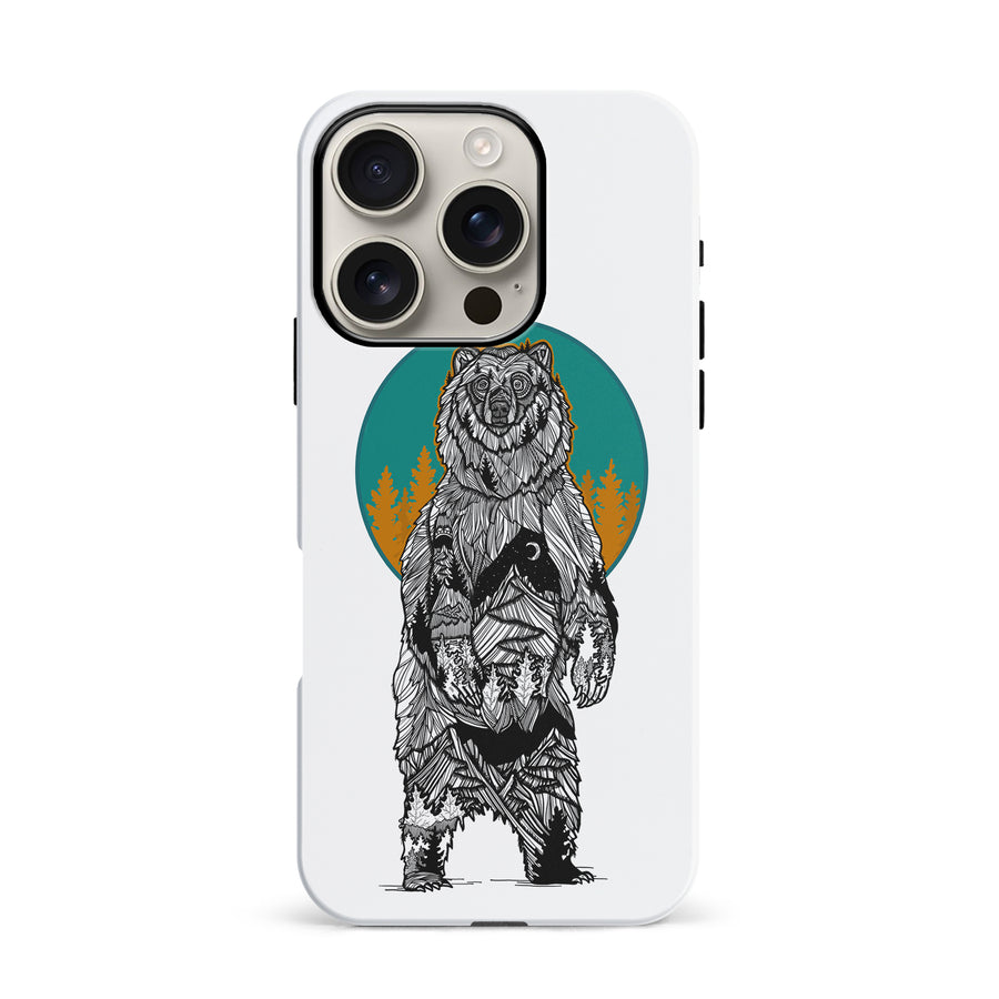 iPhone 16 Pro Kate Zessel Bear Season Phone Case