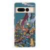Google Pixel 7 Pro Kate Zessel Coastal Wolf Phone Case