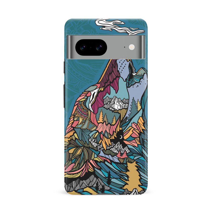 Google Pixel 8A Kate Zessel Coastal Wolf Phone Case