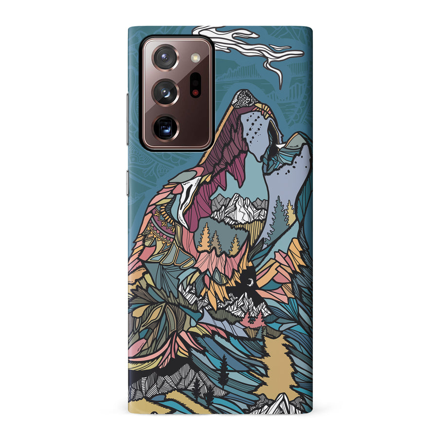 Samsung Galaxy Note 20 Ultra Kate Zessel Coastal Wolf Phone Case