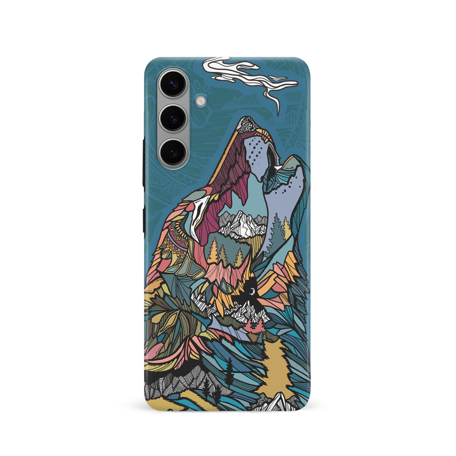 Samsung Galaxy S24 Kate Zessel in Coastal Wolf Phone Case