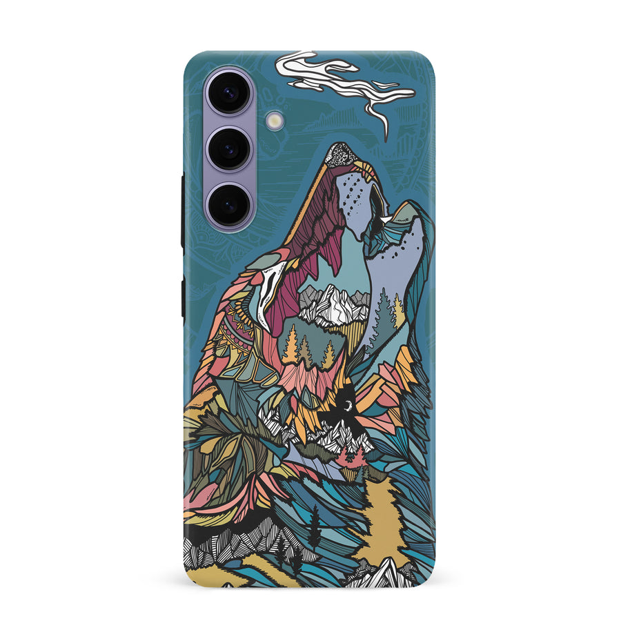 Samsung Galaxy S24 Plus Kate Zessel in Coastal Wolf Phone Case