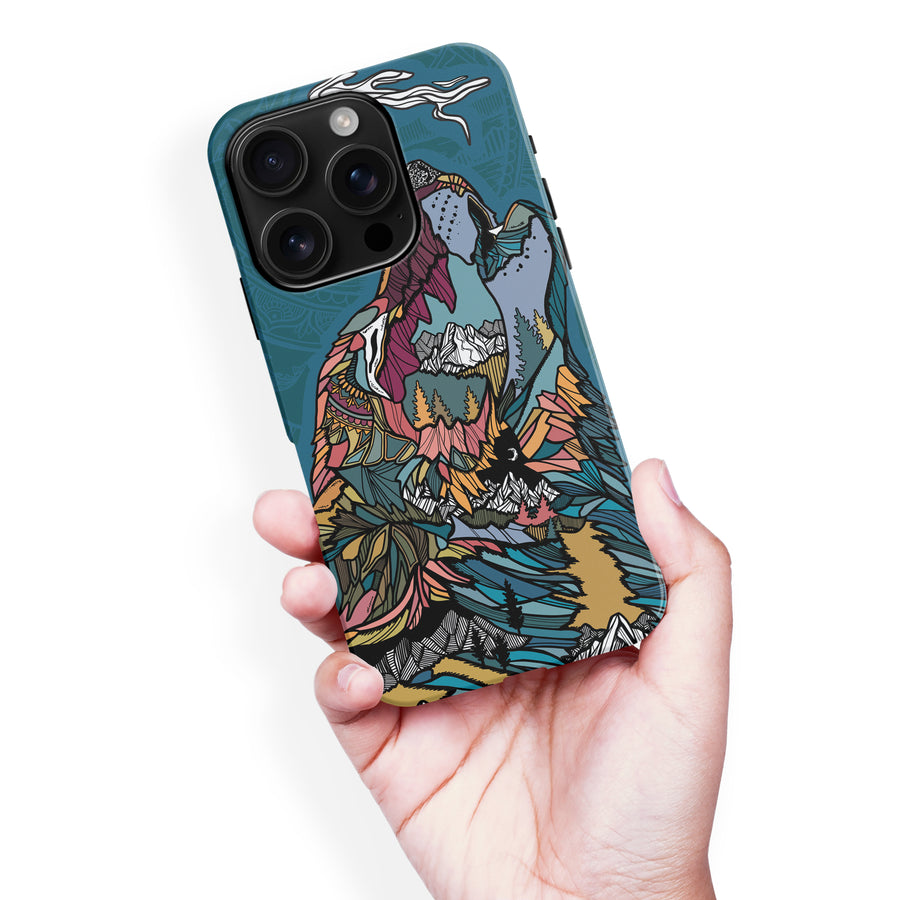 iPhone 16 Pro Max Kate Zessel Coastal Wolf Phone Case