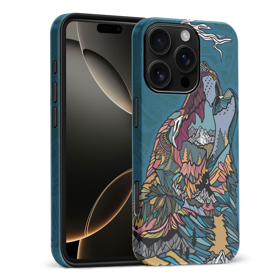 iPhone 16 Pro Max Kate Zessel Coastal Wolf Phone Case