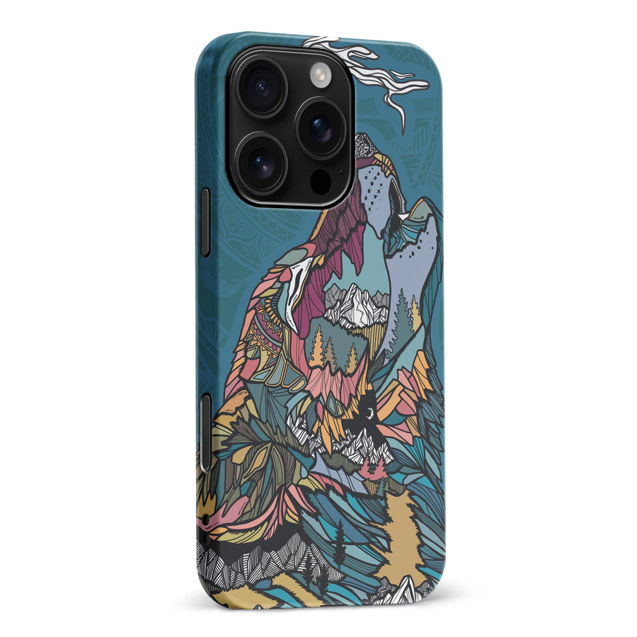 iPhone 16 Pro Max Kate Zessel Coastal Wolf Phone Case