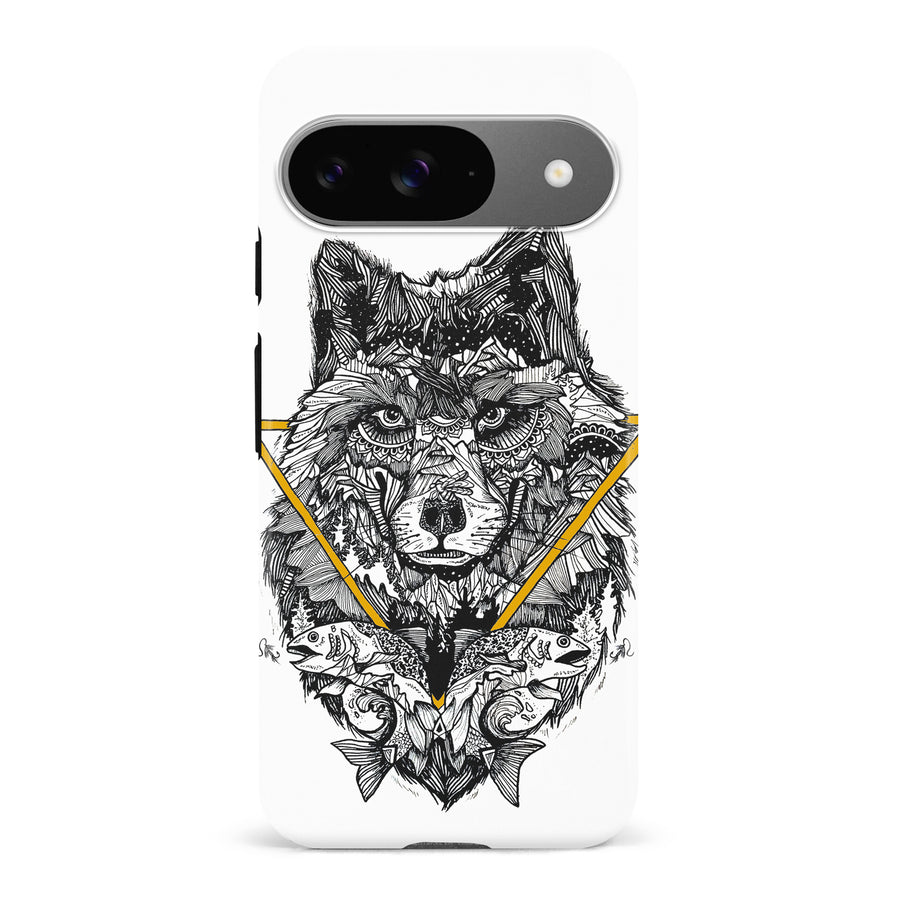 Google Pixel 9 Kate Zessel Wolf Hunger Phone Case