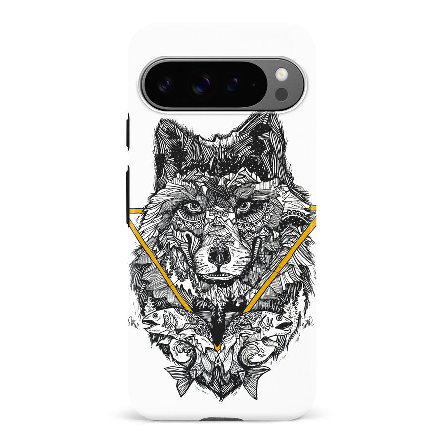 Google Pixel 9 Pro Kate Zessel Wolf Hunger Phone Case