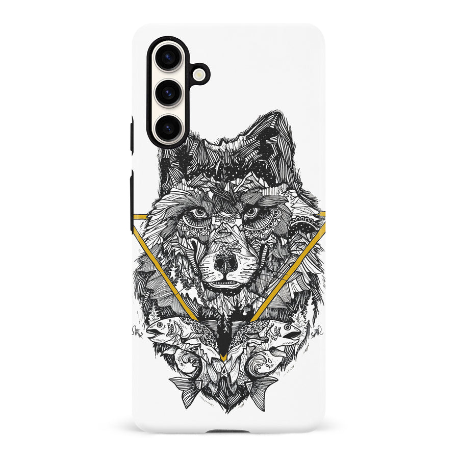 Samsung Galaxy S23 FE Kate Zessel Wolf Hunger Phone Case