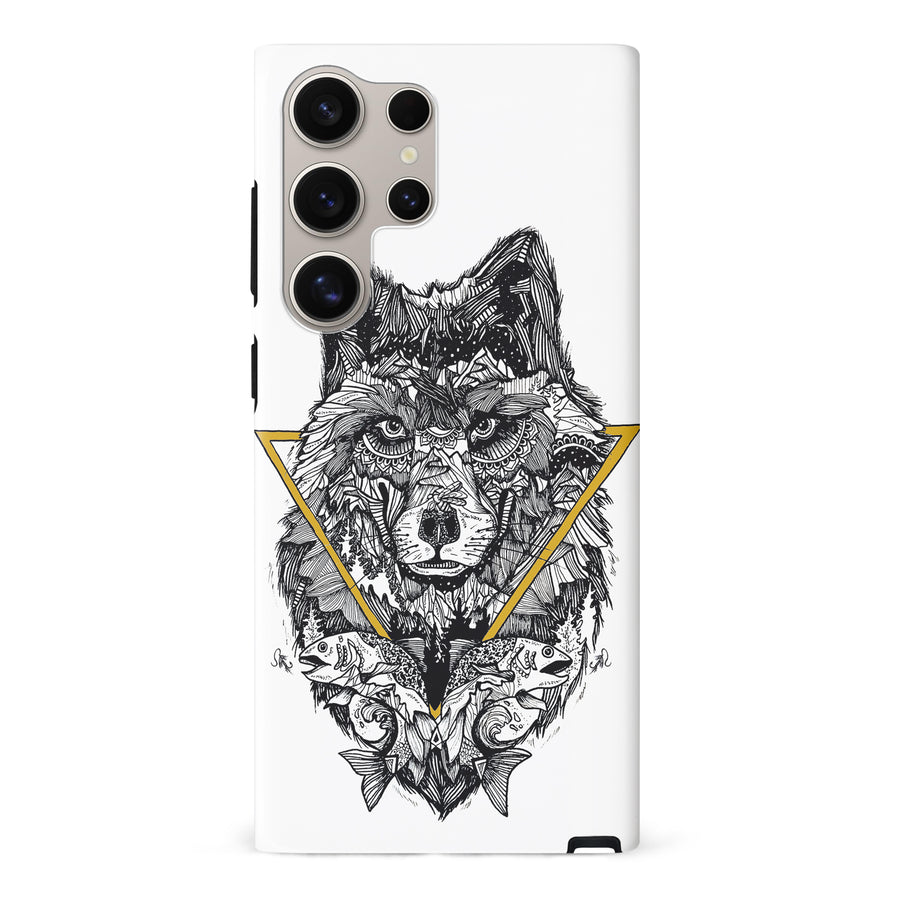 Samsung Galaxy S24 Ultra Kate Zessel Wolf Hunger Phone Case