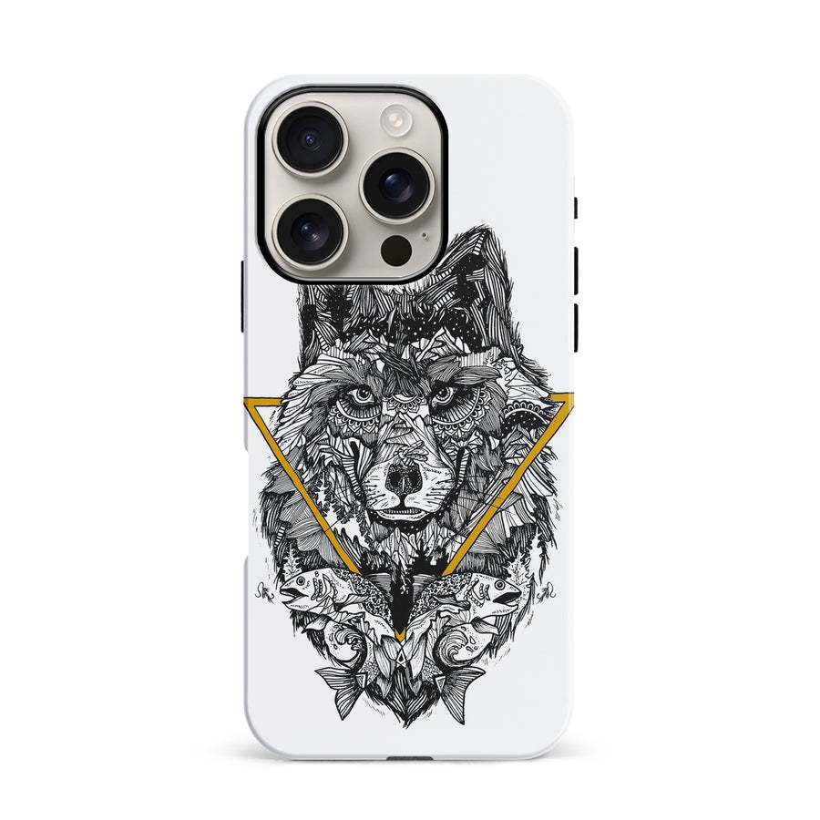 iPhone 16 Pro Kate Zessel Wolf Hunger Phone Case