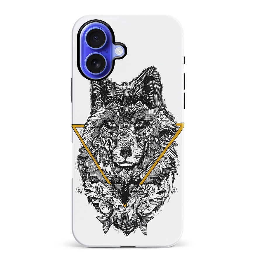 iPhone 16 Plus Kate Zessel Wolf Hunger Phone Case