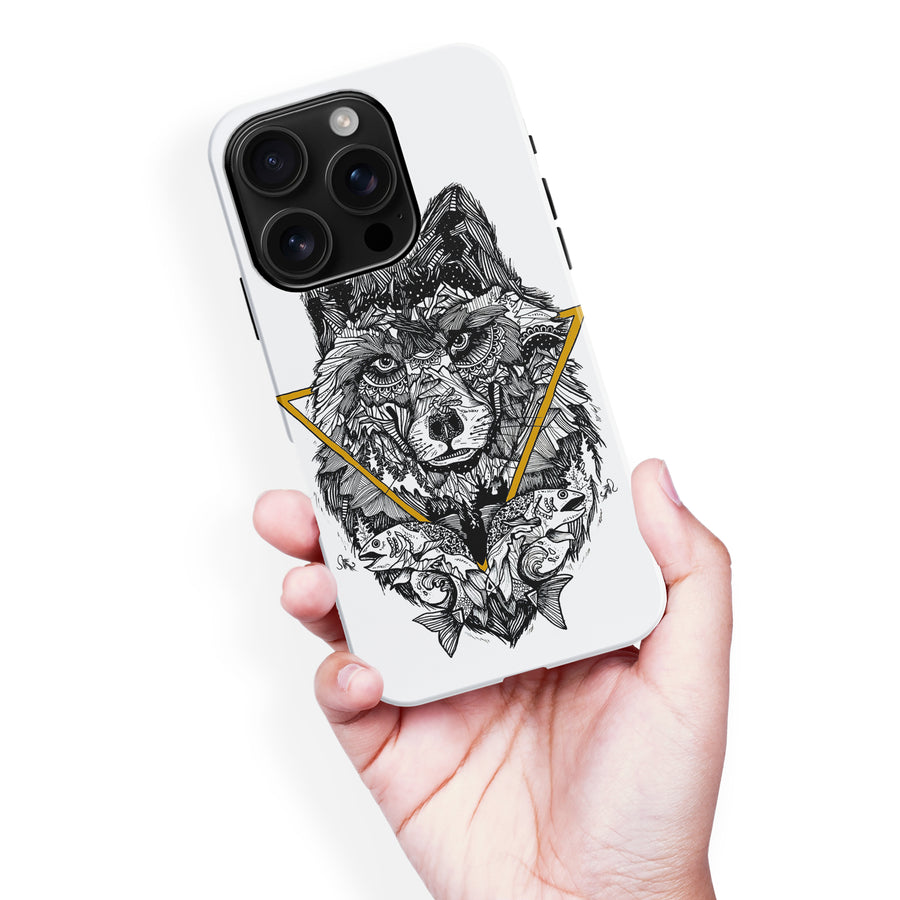 iPhone 16 Pro Max Kate Zessel Wolf Hunger Phone Case