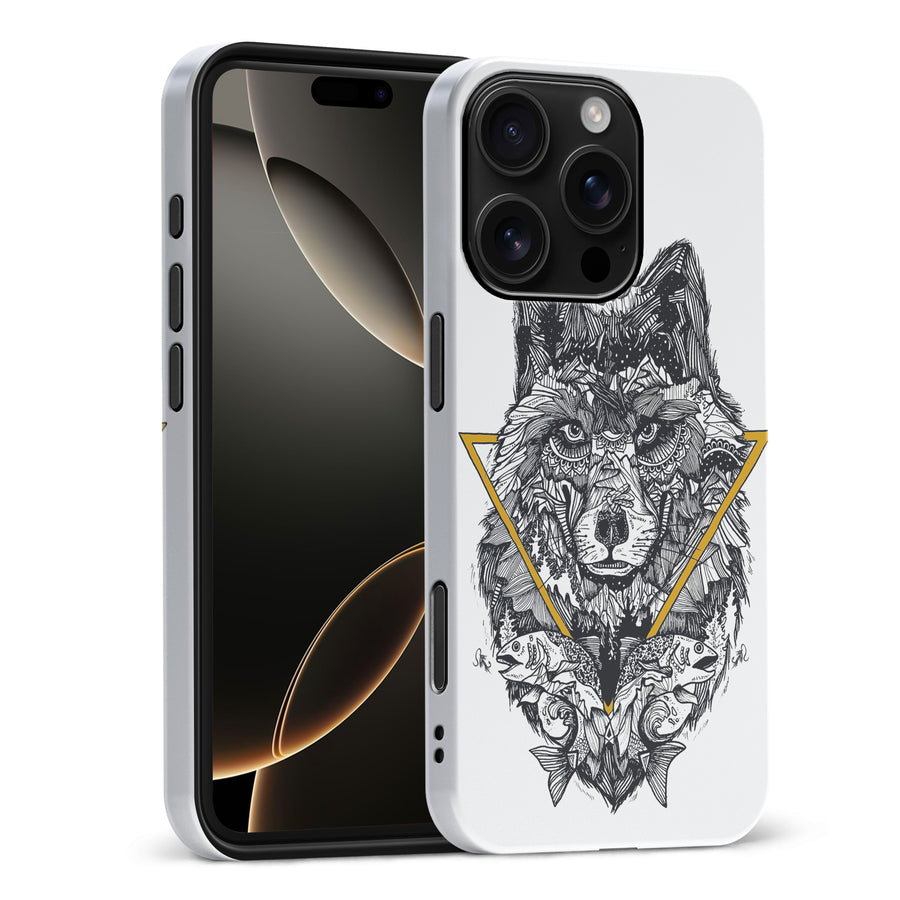 iPhone 16 Pro Max Kate Zessel Wolf Hunger Phone Case