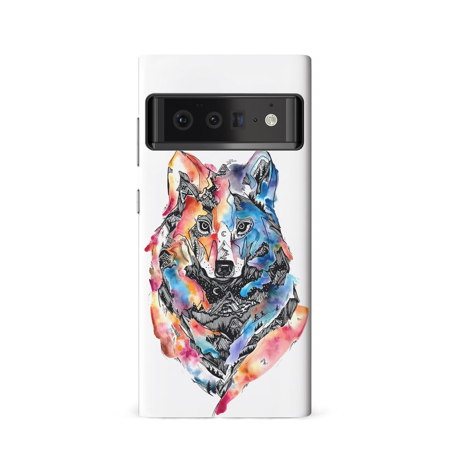 Google Pixel 6 Kate Zessel Living With Wolves Phone Case