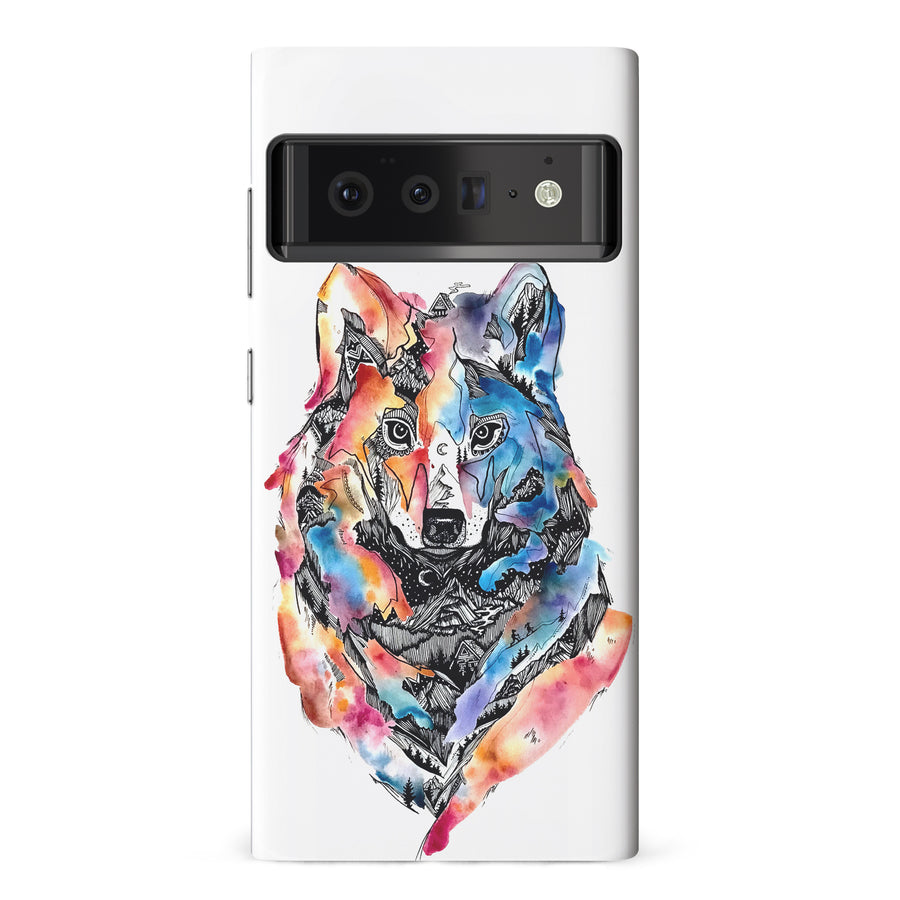 Google Pixel 6 Pro Kate Zessel Living With Wolves Phone Case